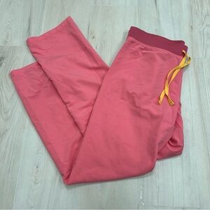 Figs Pink Technical Collection Pants